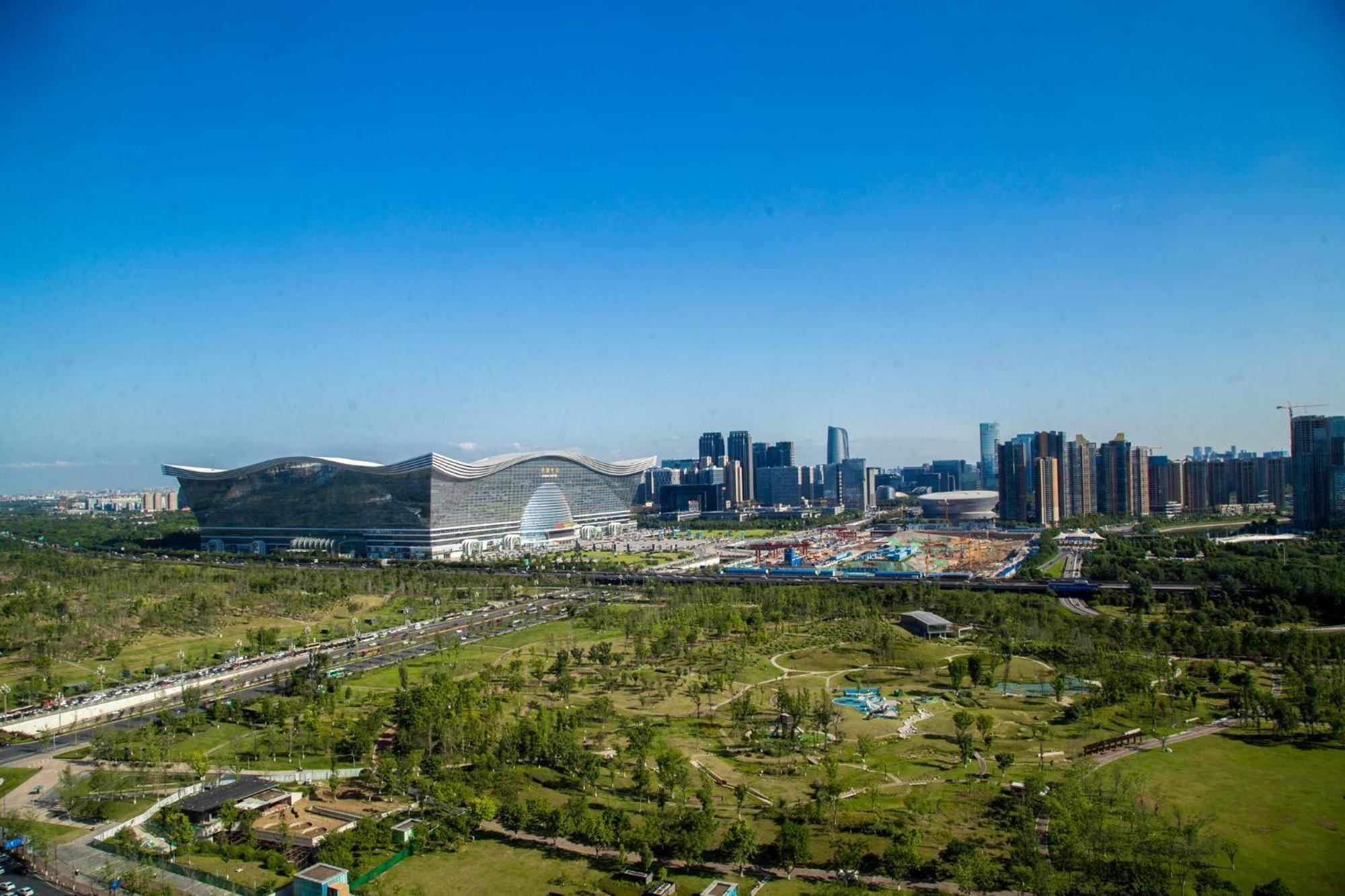 Holiday Inn Chengdu Century City-Westtower Εξωτερικό φωτογραφία